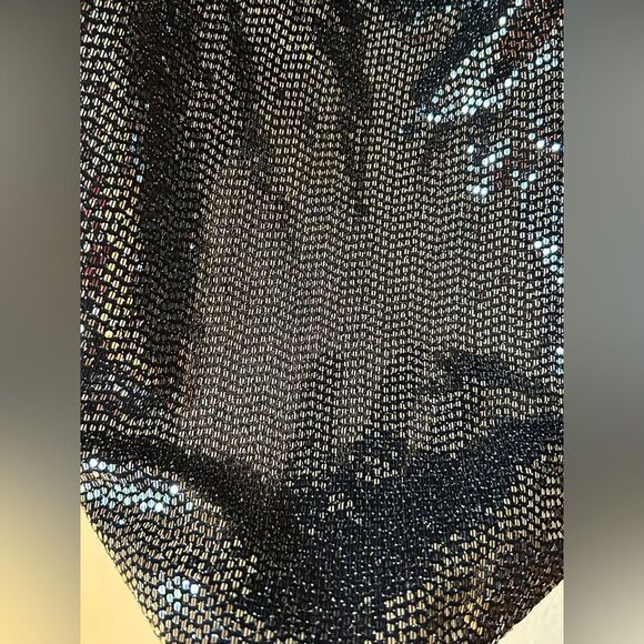 NWT Torrid Deep Black Sequin Cowl Cami - Size 2 - Picture 12 of 12
